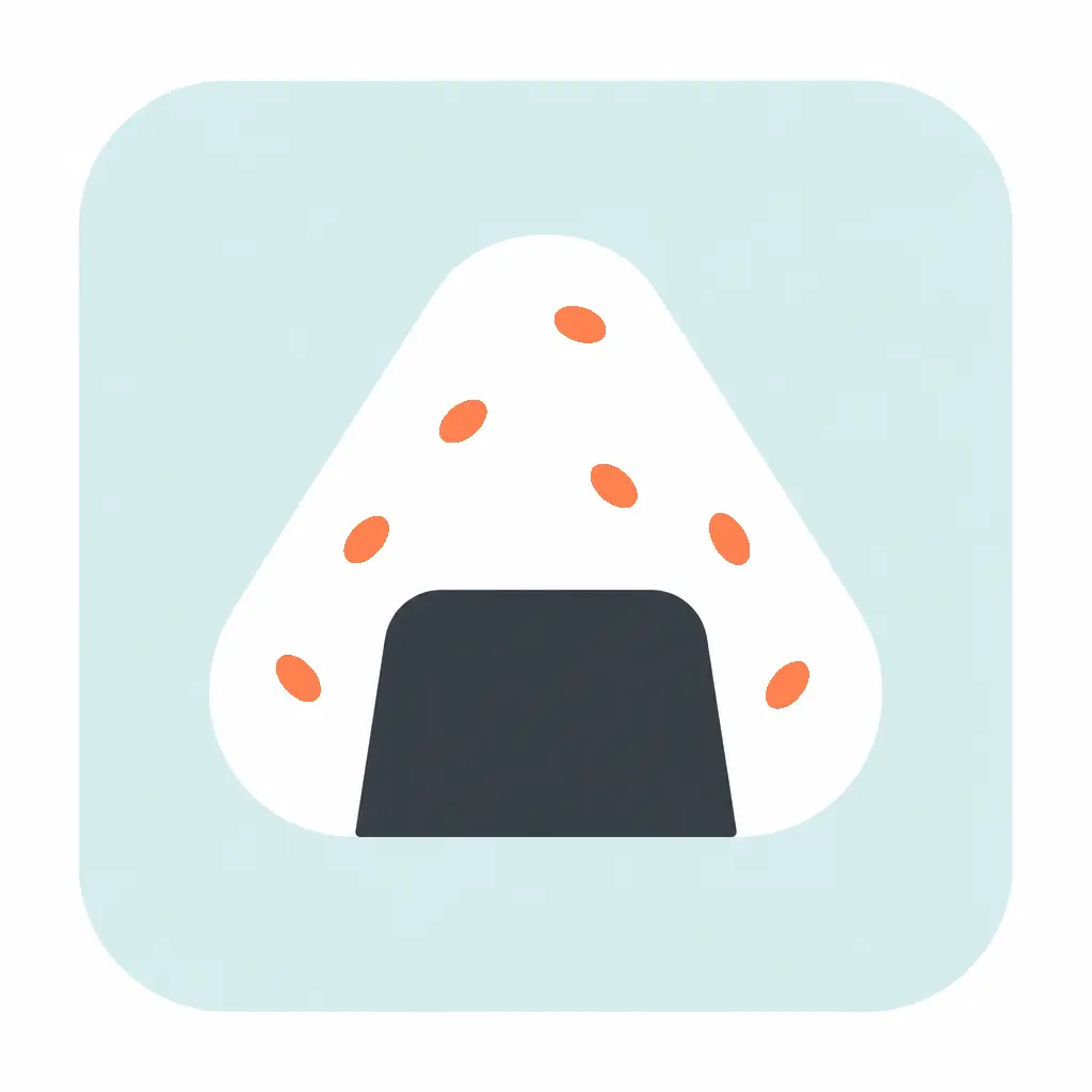 onigiri rice ball in Tokyo